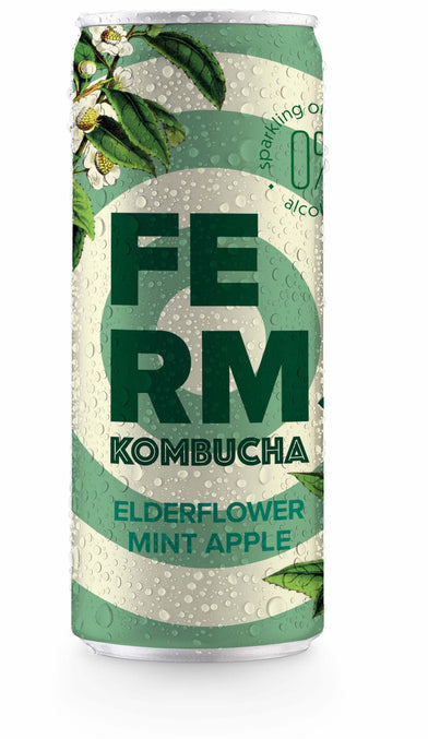 Elderflower Mint Apple 12 x